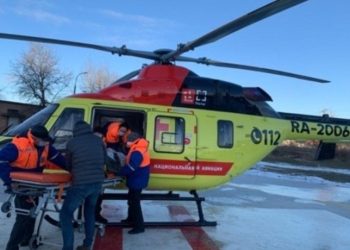 С начала 2025 года вертолёт санавиации доставил в Рязань 7 пациентов С начала 2025 года вертолёт санавиации доставил в Рязань 7 пациентов