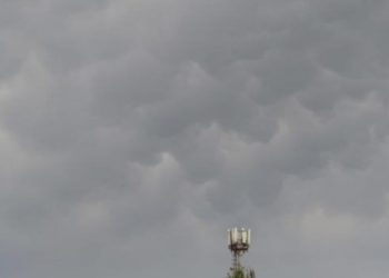 В небе над Рязанью засняли облака-мамматусы