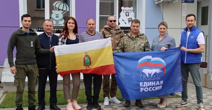 Малков: 52-я группа рязанских волонтеров отправилась в Курск