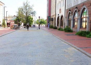 Мэрия сообщила о завершении ремонта улицы  Мюнстерской