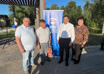 В деревне Дмитриево Касимовского округа открылось новое общественное пространство