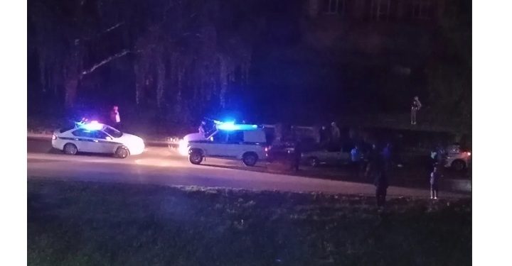 В Рязани автомобиль ДПС попал в массовое ДТП