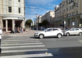 В центре Рязани не работают светофоры