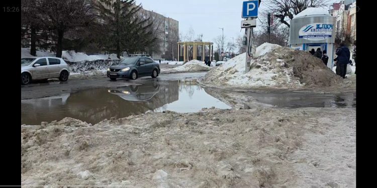 Депутат от КПРФ Денис Сидоров: Чистые отчёты администрации Рязани тонут в грязи и снегу