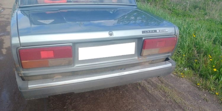 В рязанских Сараях полиция задержала 51-летнего пьяного водитель на легковушке