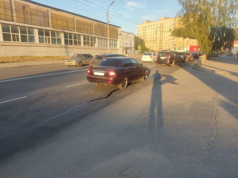 На улице Островского 20-летний водитель на "Lada Priora" сбил 48-летнюю женщину