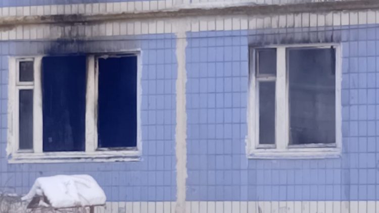 В рязанском Сасове в многоэтажке произошел пожар