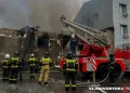 Пожар на складе DNS во Владивостоке охватил 1000 квадратов