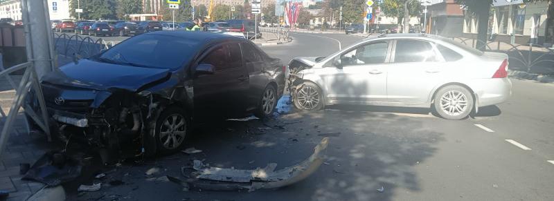 В ДТП в центре Рязани пострадали два человека, в том числе 5-летний ребенок