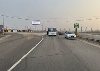 В Рязани 77-летний пенсионер угодил под колеса маршрутки