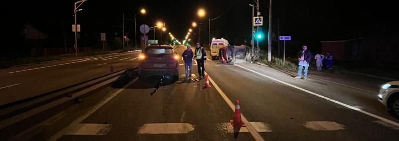 В ДТП в Рыбновском районе пострадал 72-летний пенсионерка