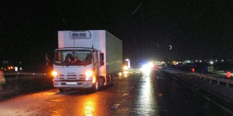 В Михайловском районе водитель грузовика насмерть сбил 39-летнего пешехода