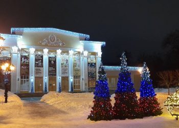 Рязанская филармония преобразилась к Новому году