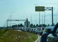 Водители нервно переезжают от заправки к заправке на «путинском» автобане