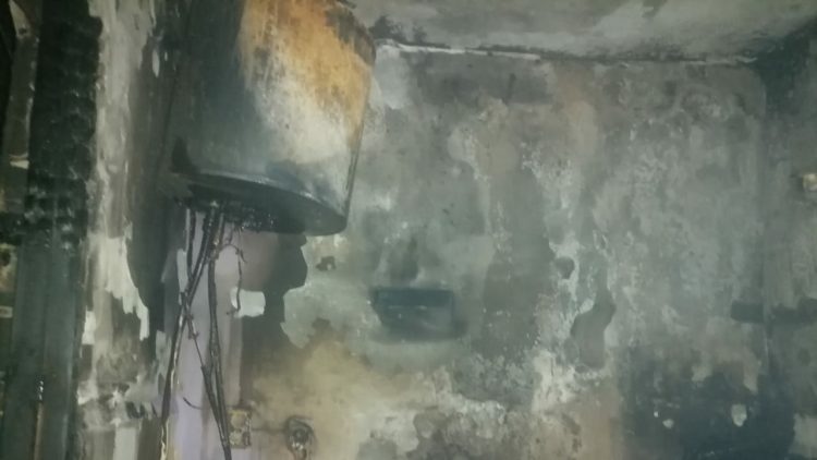 В рязанском Шацке в жилом доме произошел пожар