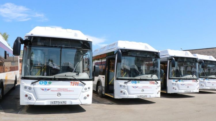 В Рязань доставят 25 новых автобусов в 2024 году