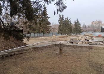 Возле Рязанского театра кукол стартовали работы по благоустройству