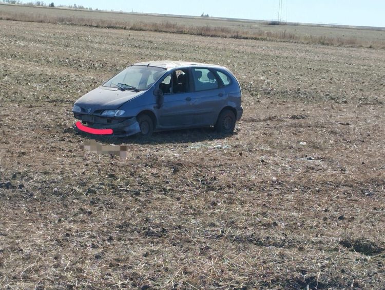 В Пронском районе легковушка вылетела в кювет