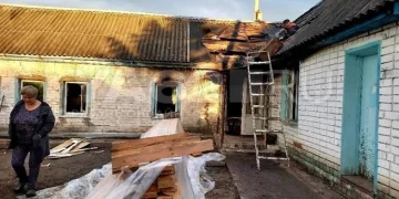 Под Скопиным у многодетной семьи сгорел дом