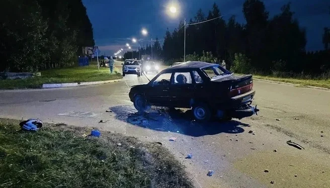 Пятнашка сбила мотоциклиста в Новомичуринске