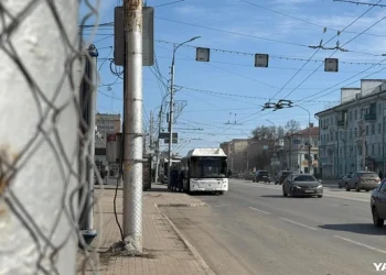 Автобус №6 в Рязани изменит маршрут из-за перекрытой дороги
