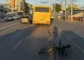 Маршрутка сбила насмерть 82-летнего велосипедиста в Рязани