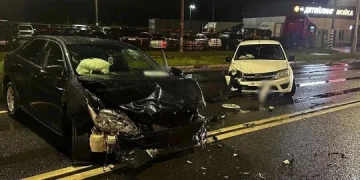 Пьяный водитель в Рязани врезался в две машины, пострадали четверо