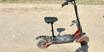В Рязани столкнулись электровелосипед и электросамокат