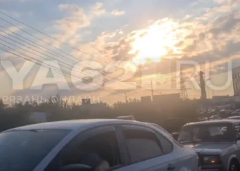 Очередь за бензином выстроилась у рязанского «Олимпийского»