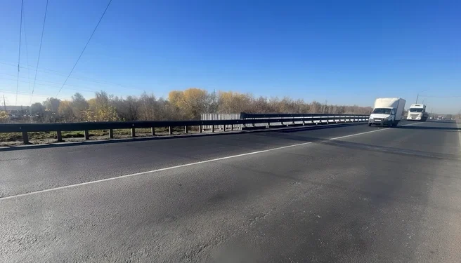 В Рязанской области обновили трассу М-5 «Урал»
