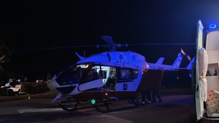 Вертолет санавиации доставил "тяжелого" пациента из Касимова в Рязань за 40 минут