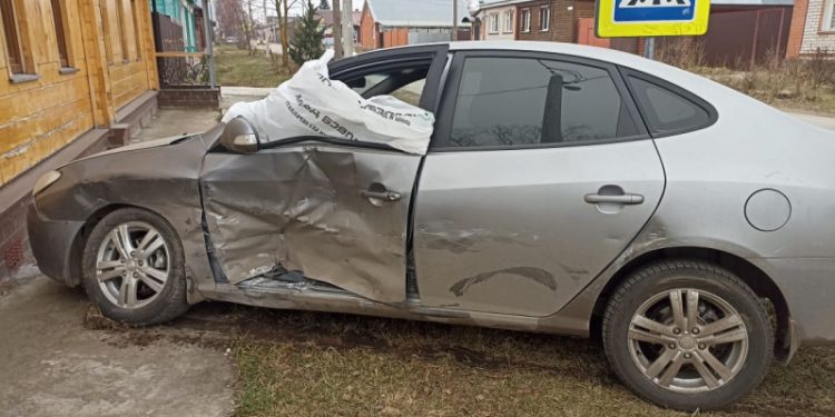 В ДТП в Спасске-Рязанском пострадал 35-летний водитель на «Hyundai Elantra»