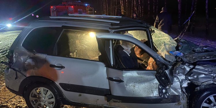 В ДТП в Клепиковском районе с участием эвакуатора пострадали два человека