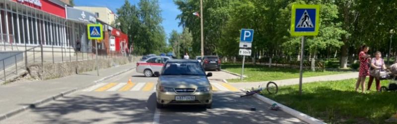 В рязанском Новомичуринске в ДТП пострадала 9-летняя велосипедистка