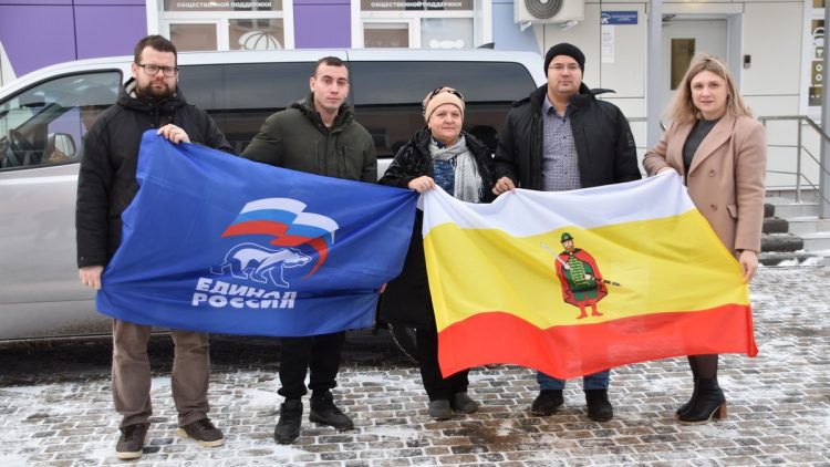 Из Рязанского региона в Курск отправилась 40-я группа волонтеров