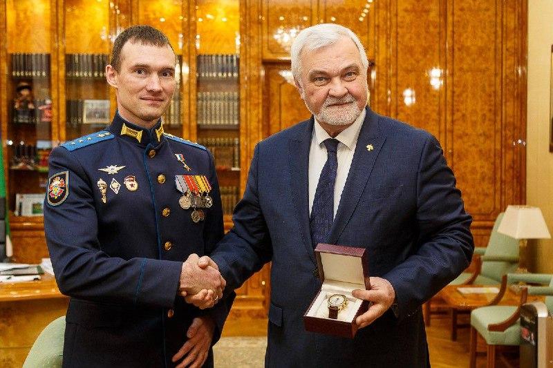 Выпускник РВВДКУ Станислав Кочев удостоен звания Героя России