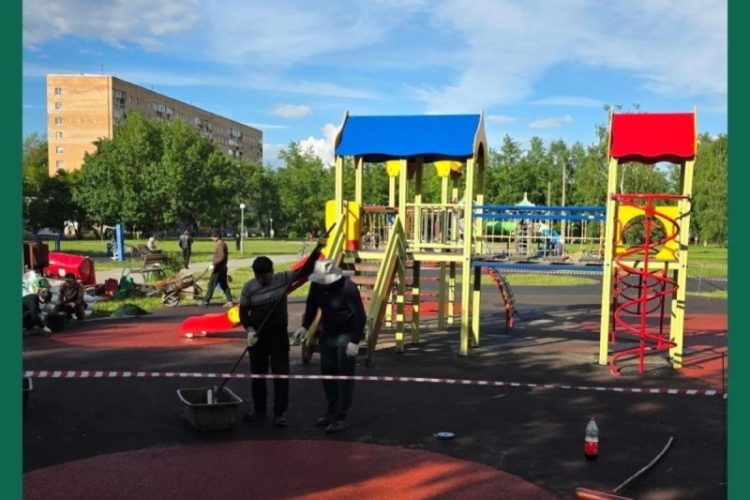 В Пронском округе стартовало благоустройство сквера