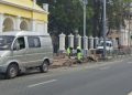 В Рязани началось обустройство перехода между Верхним и Нижним горпарками