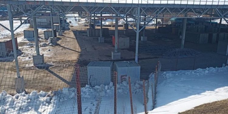 В Рязани разбирают Центральный рынок