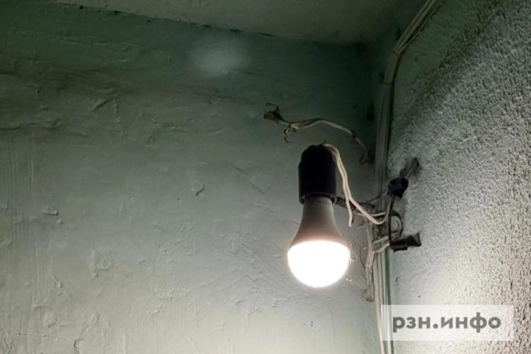 В Рязани произошло аварийное отключение электричества