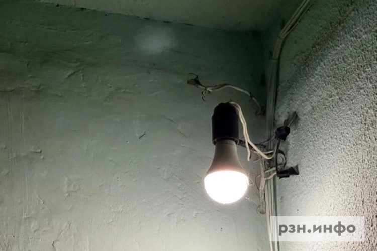 Свет пропал на 11 улицах Рязани