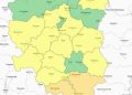 В Рязанской области действует желтый уровень погодной опасности