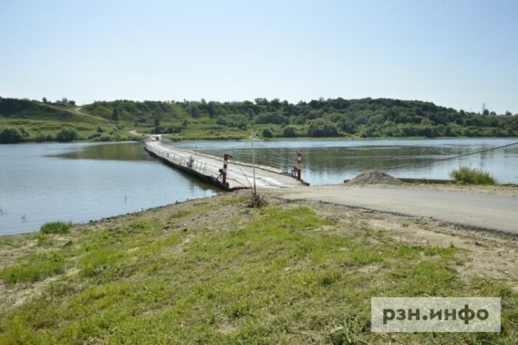 Движение по мосту через Оку приостановят в Рязанской области