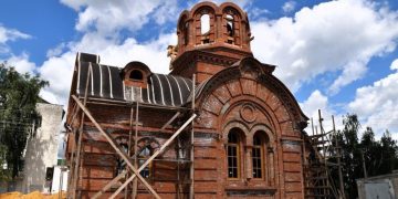 В Сасове возводят храм в честь Героев СВО