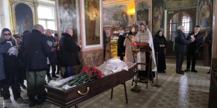 13 февраля в Рязани прошло отпевание Валерия Красных