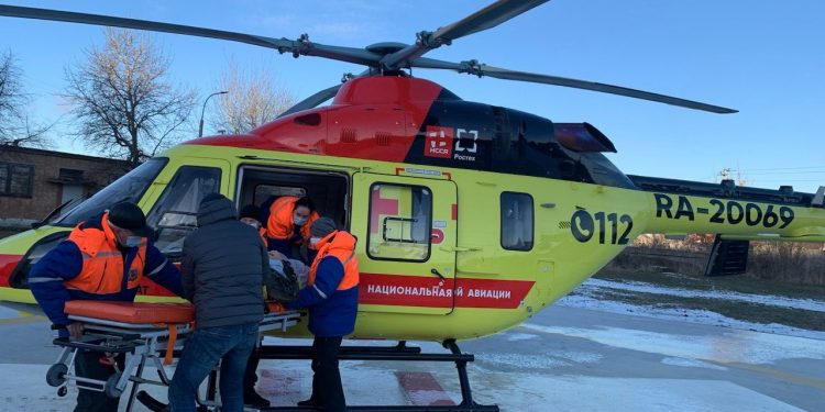 Вертолет санавиации доставил в Рязань двоих пациентов Вертолет санавиации доставил в Рязань двоих пациентов