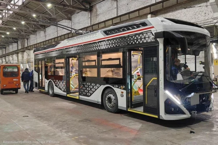 Троллейбус №1 в Рязани изменит конечную остановку