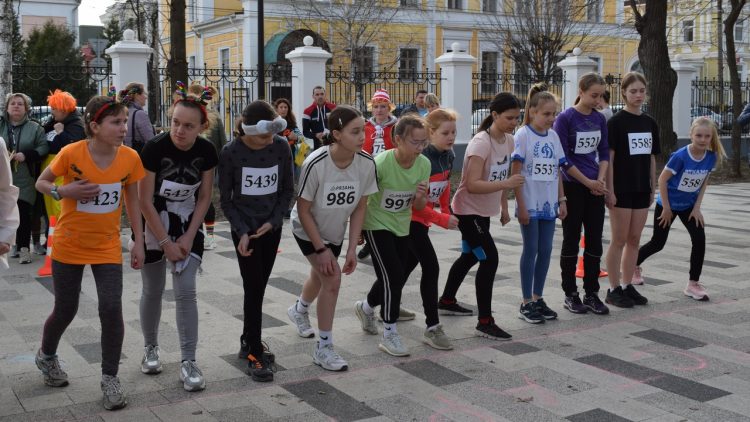 Более 150 рязанцев приняли участие в "Первоапрельском забеге"