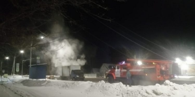 В Касимовском районе загорелась ГАЗель В Касимовском районе загорелась ГАЗель