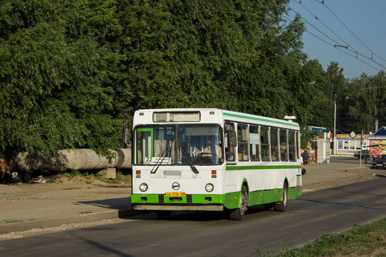 Рязанский автобус №22 с 1 октября изменит расписание движения